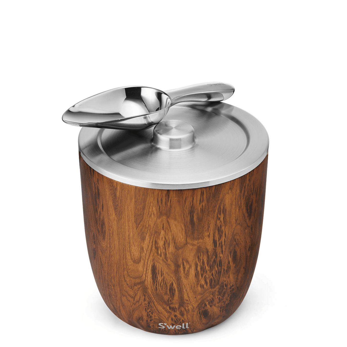 ice-bucket-xl-a3 Swell-Ice-Bucket-XL-100oz-Wood-Print-Teakwood-Angled-Lid-On.png