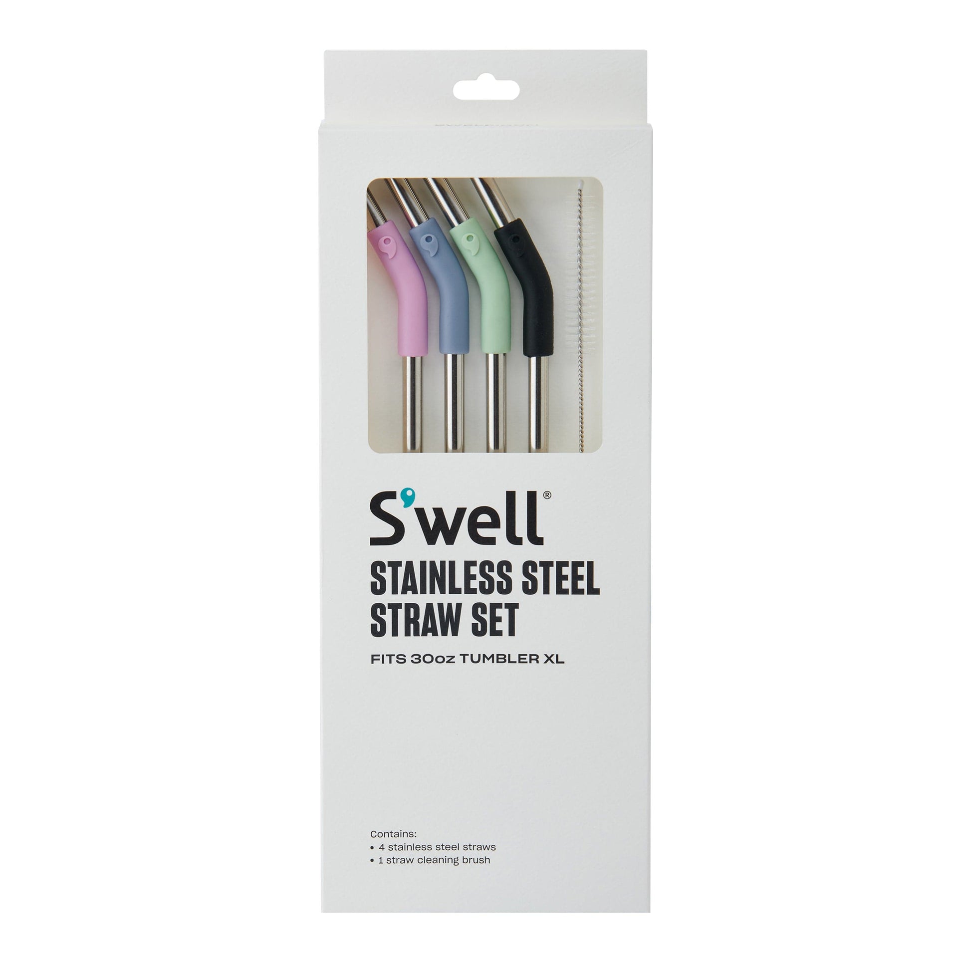 30oz-tumbler-xl-stainless-steel-straw-set-y3 Swell-Stainless-Steel-Elbow-Straws-30oz-Multicolor-Packaging.jpg