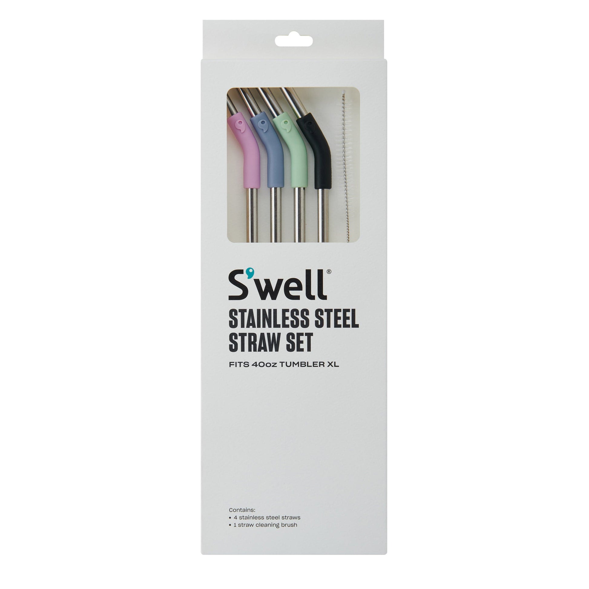 40oz-tumbler-xl-stainless-steel-straw-set-p9 Swell-Stainless-Steel-Elbow-Straws-40oz-Multicolor-Packaging.jpg